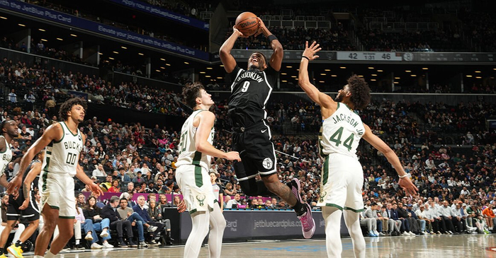 世界杯官方客户端下载-利德尔21分萨拉夫19+5 篮网主场力克雄鹿|迪昂|布鲁克林篮网队|密尔沃基雄鹿队|德雷克·鲍威尔|诺曼·鲍威尔_新浪体育_新浪新闻